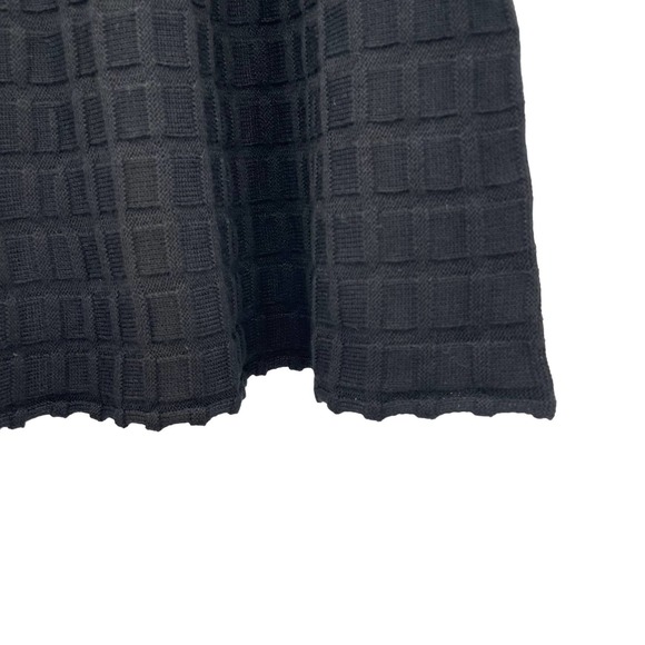 Max Studio Women Black Textured Sweater Skirt - Picture 4 of 8